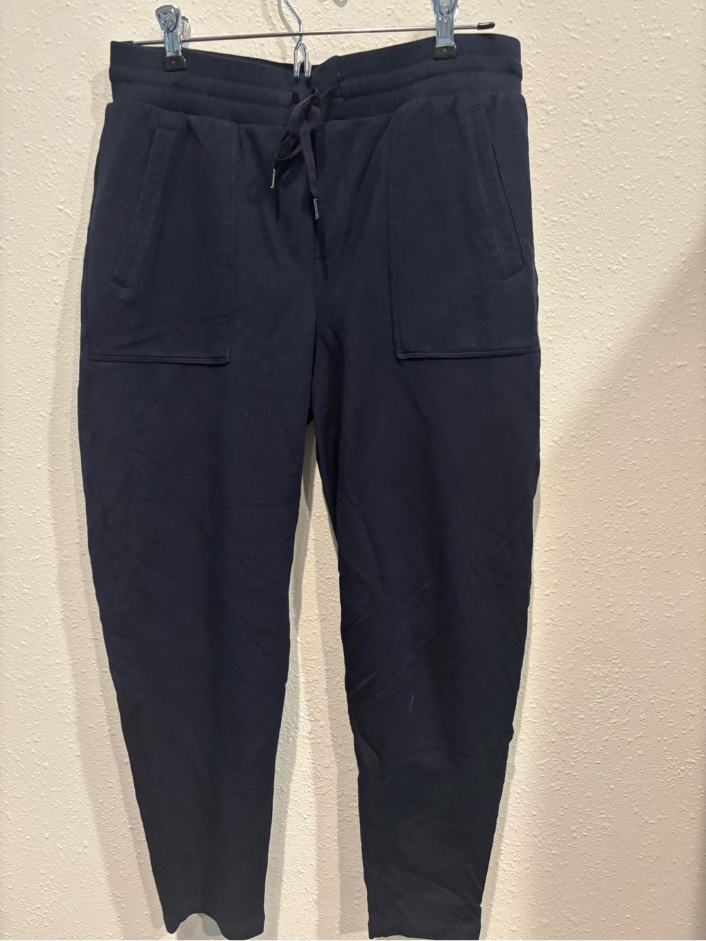 Talbots Navy Drawstring Jogger Pants small petite